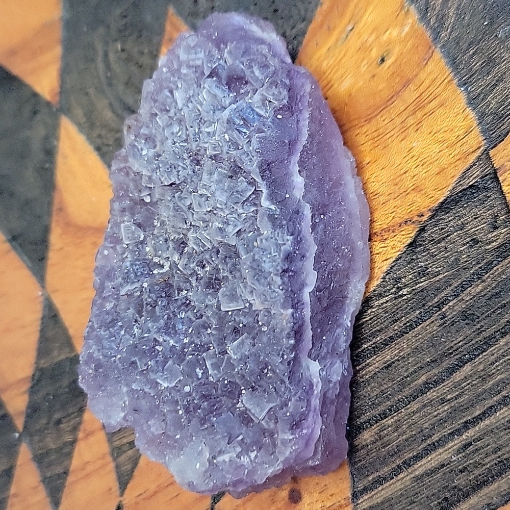 Purple Flourite Specimen Crystal